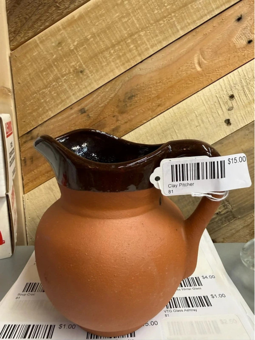 Vintage Terracotta pitcher